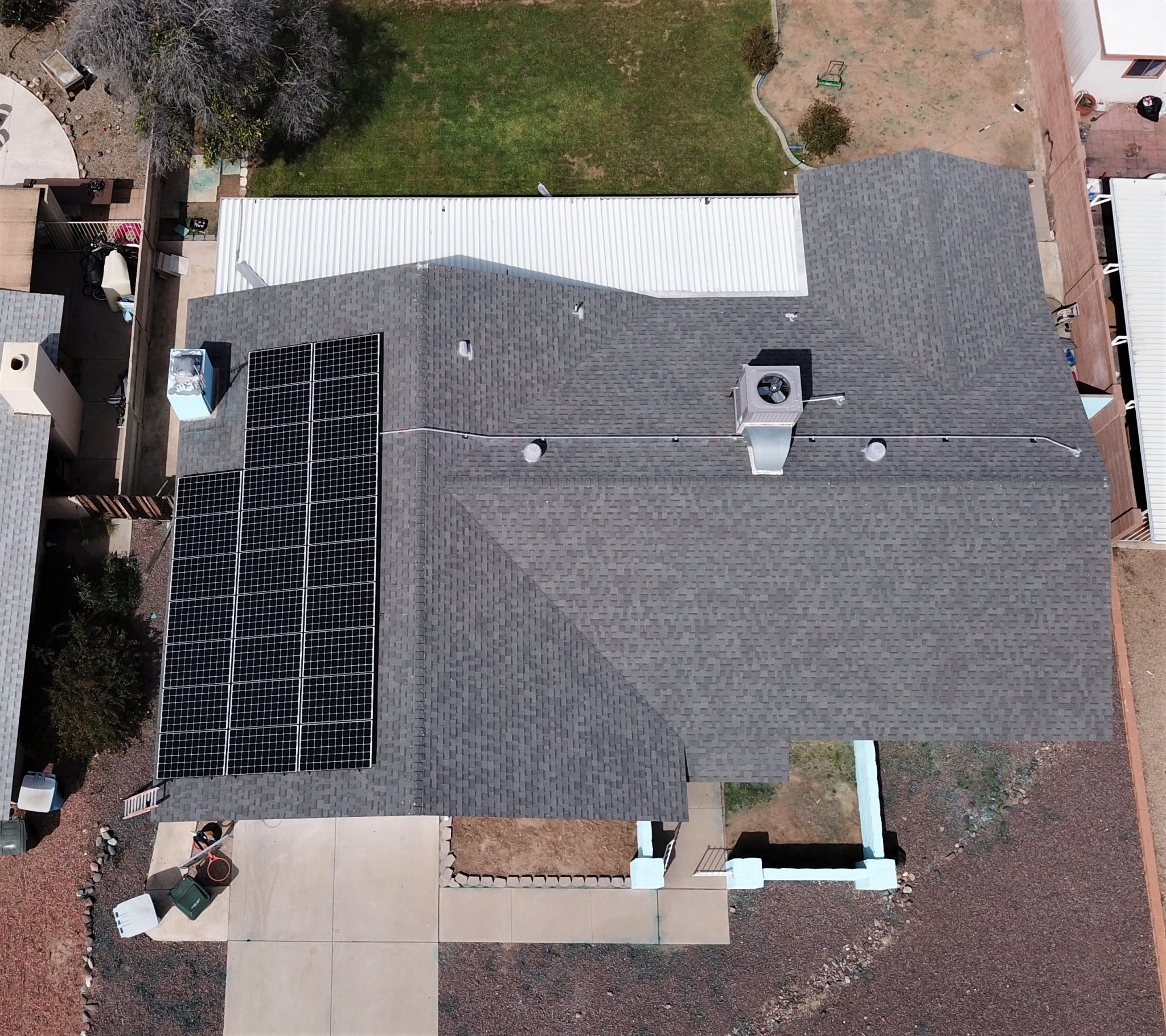 850W rooftop solar panel